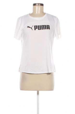 Γυναικείο t-shirt PUMA, Μέγεθος M, Χρώμα Λευκό, Τιμή 23,92 €