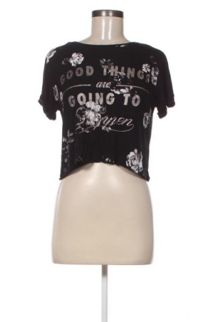 Damen T-Shirt Pimkie, Größe M, Farbe Schwarz, Preis 3,79 €