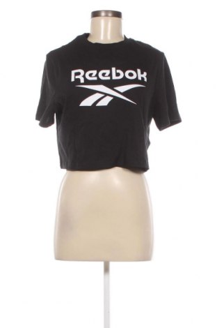 Damen T-Shirt Reebok, Größe M, Farbe Schwarz, Preis 25,42 €
