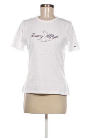 Γυναικείο t-shirt Tommy Hilfiger, Μέγεθος M, Χρώμα Λευκό, Τιμή 50,72 €