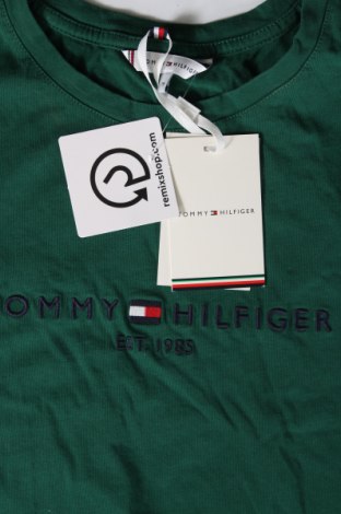 Γυναικείο t-shirt Tommy Hilfiger, Μέγεθος M, Χρώμα Πράσινο, Τιμή 50,72 €
