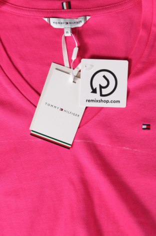 Γυναικείο t-shirt Tommy Hilfiger, Μέγεθος XL, Χρώμα Ρόζ , Τιμή 50,72 €