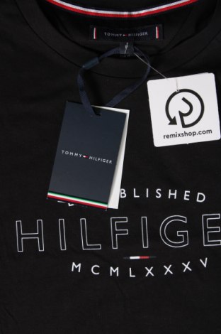 Γυναικείο t-shirt Tommy Hilfiger, Μέγεθος M, Χρώμα Μαύρο, Τιμή 50,72 €