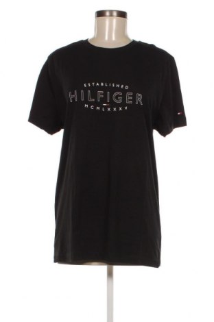 Γυναικείο t-shirt Tommy Hilfiger, Μέγεθος M, Χρώμα Μαύρο, Τιμή 32,97 €