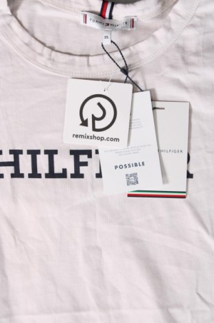 Γυναικείο t-shirt Tommy Hilfiger, Μέγεθος XS, Χρώμα  Μπέζ, Τιμή 50,72 €