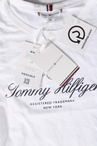 Γυναικείο t-shirt Tommy Hilfiger, Μέγεθος XS, Χρώμα Λευκό, Τιμή 50,72 €