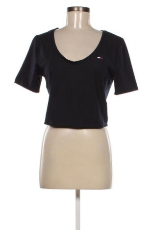 Γυναικείο t-shirt Tommy Hilfiger, Μέγεθος L, Χρώμα Μπλέ, Τιμή 50,72 €