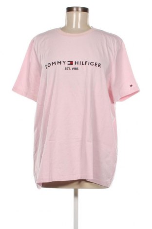 Γυναικείο t-shirt Tommy Hilfiger, Μέγεθος XXL, Χρώμα Ρόζ , Τιμή 32,97 €