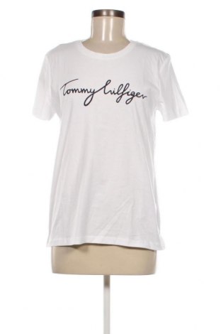 Дамска тениска Tommy Hilfiger, Размер M, Цвят Бял, Цена 53,30 лв.