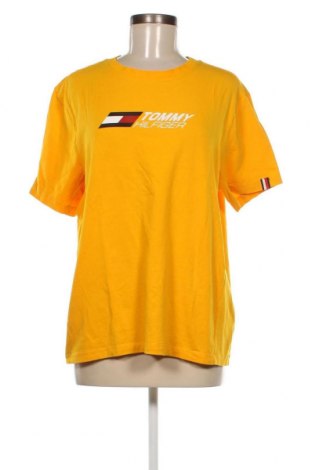 Γυναικείο t-shirt Tommy Hilfiger, Μέγεθος L, Χρώμα Κίτρινο, Τιμή 30,43 €