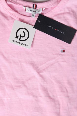 Γυναικείο t-shirt Tommy Hilfiger, Μέγεθος XS, Χρώμα Ρόζ , Τιμή 50,72 €