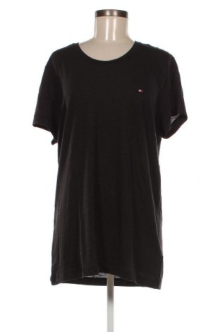 Γυναικείο t-shirt Tommy Hilfiger, Μέγεθος XXL, Χρώμα Μαύρο, Τιμή 30,43 €