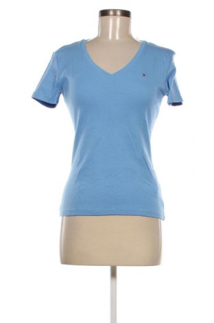 Γυναικείο t-shirt Tommy Hilfiger, Μέγεθος S, Χρώμα Μπλέ, Τιμή 50,72 €