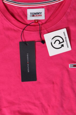 Γυναικείο t-shirt Tommy Jeans, Μέγεθος M, Χρώμα Ρόζ , Τιμή 50,72 €