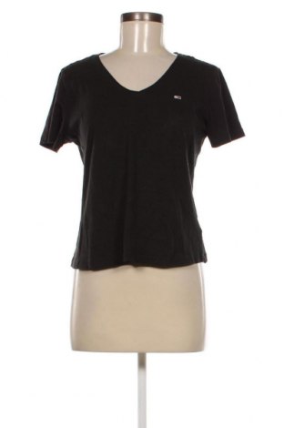 Γυναικείο t-shirt Tommy Jeans, Μέγεθος S, Χρώμα Μαύρο, Τιμή 24,93 €
