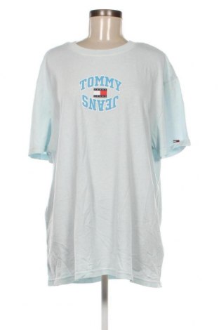 Γυναικείο t-shirt Tommy Jeans, Μέγεθος XL, Χρώμα Μπλέ, Τιμή 30,43 €