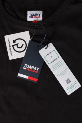Γυναικείο t-shirt Tommy Jeans, Μέγεθος S, Χρώμα Μαύρο, Τιμή 50,72 €