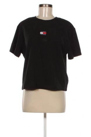 Damen T-Shirt Tommy Jeans, Größe L, Farbe Schwarz, Preis € 37,09