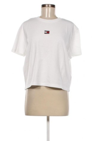 Γυναικείο t-shirt Tommy Jeans, Μέγεθος M, Χρώμα Λευκό, Τιμή 32,97 €