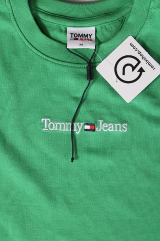 Női póló Tommy Jeans, Méret XS, Szín Zöld, Ár 15 729 Ft