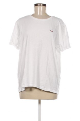Γυναικείο t-shirt Tommy Jeans, Μέγεθος XL, Χρώμα Λευκό, Τιμή 24,93 €
