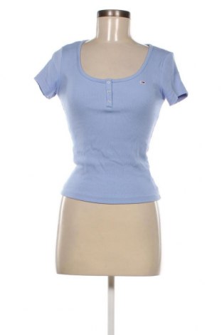 Damen T-Shirt Tommy Jeans, Größe XS, Farbe Blau, Preis 37,09 €