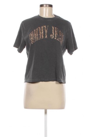 Tricou de femei Tommy Jeans, Mărime S, Culoare Gri, Preț 223,68 Lei