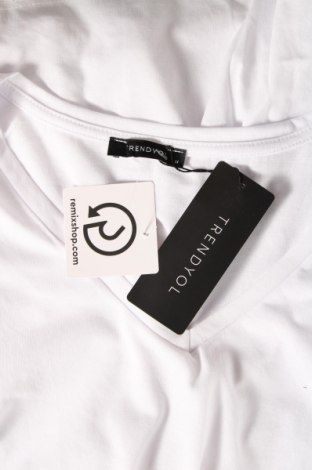 Γυναικείο t-shirt Trendyol, Μέγεθος M, Χρώμα Λευκό, Τιμή 9,70 €