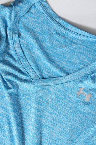 Γυναικείο t-shirt Under Armour, Μέγεθος M, Χρώμα Μπλέ, Τιμή 12,37 €