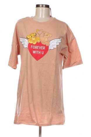 Γυναικείο t-shirt Undiz, Μέγεθος S, Χρώμα  Μπέζ, Τιμή 10,55 €