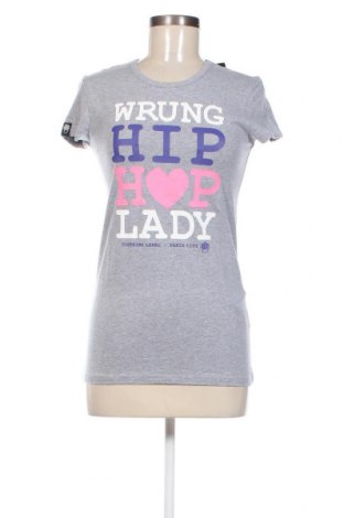 Damen T-Shirt Wrung, Größe L, Farbe Grau, Preis € 32,99