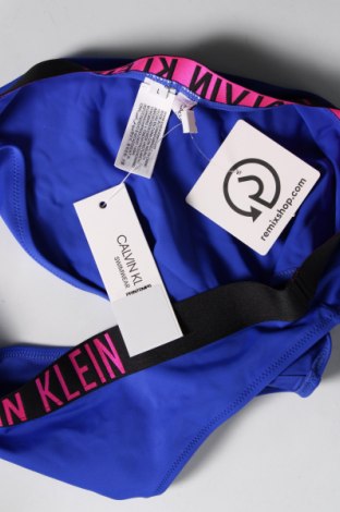 Damski strój kąpielowy Calvin Klein Swimwear, Rozmiar L, Kolor Niebieski, Cena 170,59 zł
