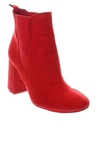 Γυναικεία μποτάκια H&M Divided, Μέγεθος 36, Χρώμα Κόκκινο, Τιμή 7,72 €