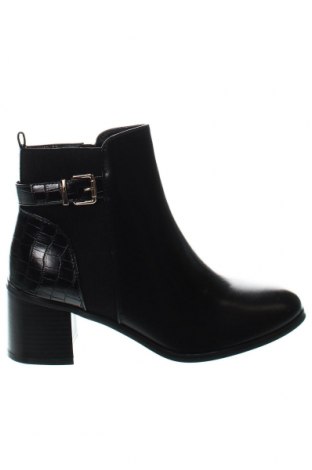 Дамски боти Ideal Shoes, Размер 41, Цвят Черен, Цена 26,91 лв.