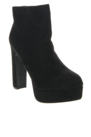 Γυναικεία μποτάκια Ideal Shoes, Μέγεθος 39, Χρώμα Μαύρο, Τιμή 19,95 €