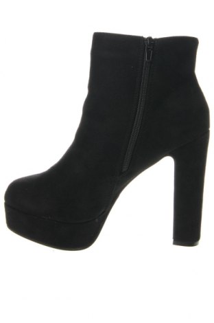 Γυναικεία μποτάκια Ideal Shoes, Μέγεθος 39, Χρώμα Μαύρο, Τιμή 19,95 €