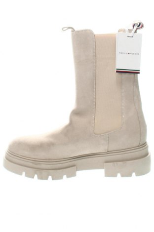 Botine de damă Tommy Hilfiger, Mărime 40, Culoare Bej, Preț 477,80 Lei