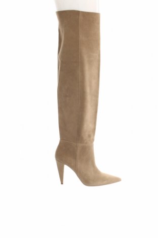 Damenstiefel Bershka, Größe 40, Farbe Beige, Preis 63,92 €