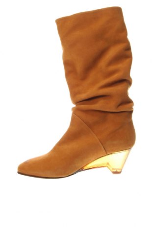 Γυναικείες μπότες Clergerie, Μέγεθος 38, Χρώμα Κίτρινο, Τιμή 275,80 €