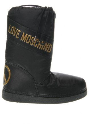 Дамски ботуши Love Moschino, Размер 35, Цвят Черен, Цена 278,80 лв.