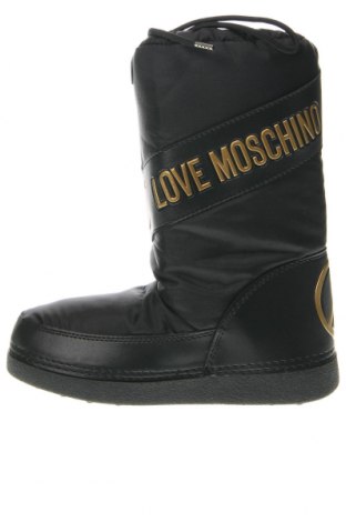 Дамски ботуши Love Moschino, Размер 35, Цвят Черен, Цена 278,80 лв.