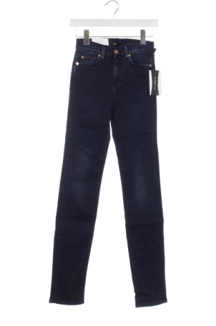 Dámske džínsy  7 For All Mankind, Veľkosť S, Farba Modrá, Cena  18,09 €