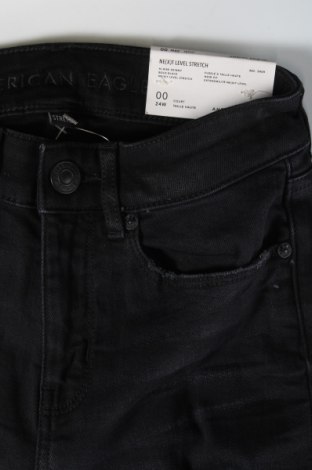 Dámské džíny  American Eagle, Velikost XXS, Barva Černá, Cena  340,00 Kč