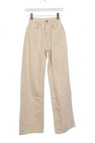 Damen Jeans Bershka, Größe XXS, Farbe Beige, Preis 23,71 €