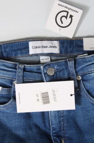 Damskie jeansy Calvin Klein Jeans, Rozmiar XS, Kolor Niebieski, Cena 403,02 zł