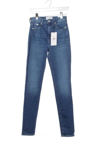 Damskie jeansy Calvin Klein Jeans, Rozmiar XS, Kolor Niebieski, Cena 241,81 zł