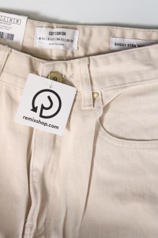 Damen Jeans Cotton On, Größe XS, Farbe Beige, Preis € 13,51