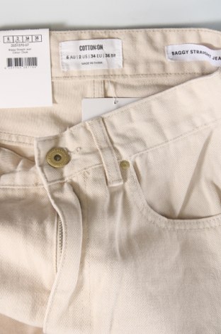 Dámske džínsy  Cotton On, Veľkosť XS, Farba Béžová, Cena  9,96 €