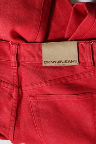 Damskie jeansy DKNY Jeans, Rozmiar S, Kolor Czerwony, Cena 90,85 zł