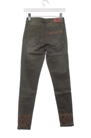 Damskie jeansy Desigual, Rozmiar XS, Kolor Zielony, Cena 429,14 zł